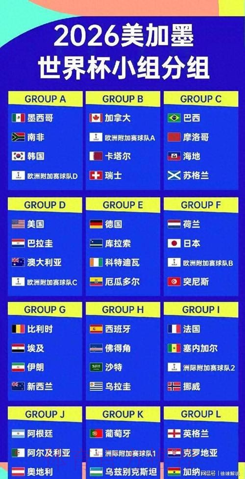 2026美加墨世界杯强队排名怎么查